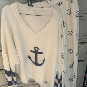 Pant/Sweater Set.